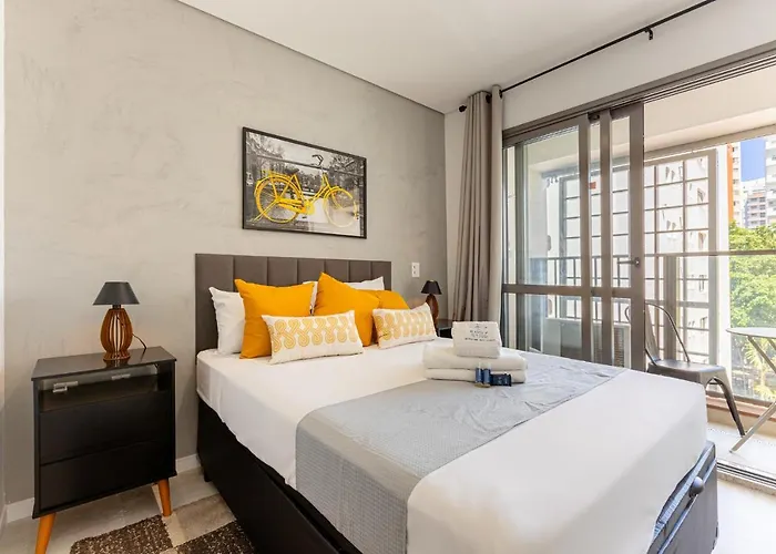 Easy Star - Studio Charmoso Com Piscina No Brooklin!- Yt03H